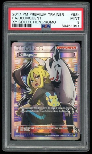 2017 Pokémon Delinquent 98b/122 XY Collection Promo MT PSA 9