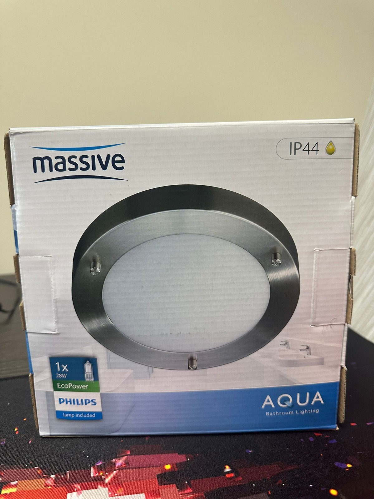 Philips Massive Aqua Boat Bathroom Light (bulb included)