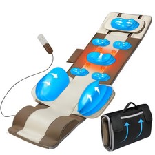 Full Body Massage Mat 3d Body Stretching Lumbar Traction Back Heating Traction