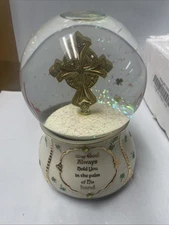 The Bradford Exchange Irish Blessings Musical Glitter Globe 2017 - W79