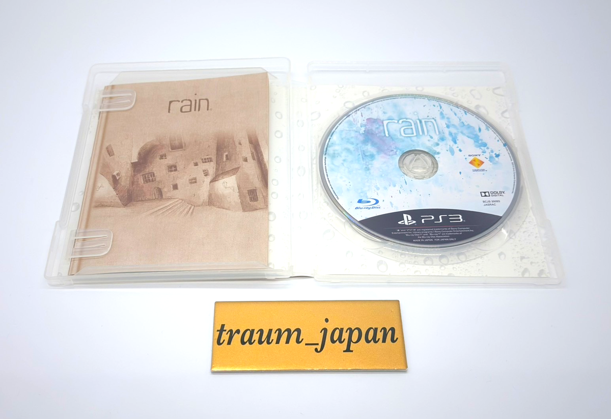 Rain Sony PlayStation 3 PS3 Video Games Manual included Japanese