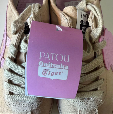 Patou x Onitsuka Tiger Mexico 66 Sneakers Beige Pink 24cm US7