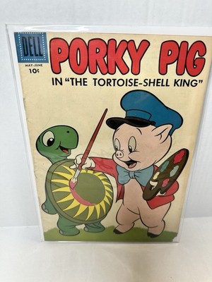 Porky Pig #52 (1957) Dell Comics The Tortoise Shell King Looney Tunes