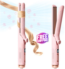 Rizadora De Cabello Profesional Tecnolog a Cer mica L nica Autom tico 1.25In NEW