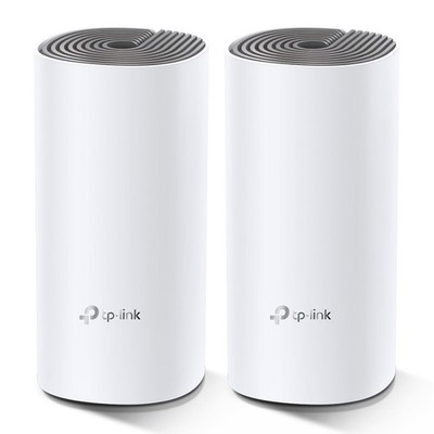 TP-Link Deco E4 Mesh Wi-Fi AC1200 Dual Band 260m² 2er Pack, Repeater & Router