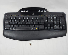 Logitech MK700 Wireless Keyboard With Dongle Unifying Receiver USB TESTED WORKS