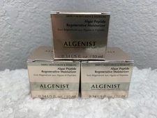 (3-Pack) ALGENIST Algae Peptide Regenerative Moisturizer 0.34oz- New In Box-