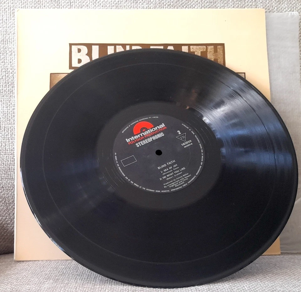 Blind Faith 'BLIND FAITH' LP (1969)   NM / NM  (Clapton, Ginger Baker, Winwood) - Image 4 of 4