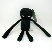 2013 Series 1 Mojang Minecraft Black Overworld ENDERMAN Plush Soft Toy 10 NWT