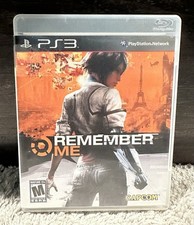 Remember Me (Sony PlayStation 3, 2013) CIB PS3 Complete with Insert