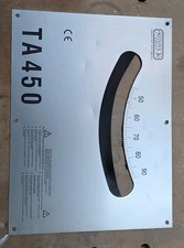 Sedgewick TA450 table saw angle degrees panel