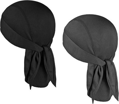 2 Stück Sport Bandana Cap, Schnell-trocknend Kopftuch Hat Herren, Atmungsaktive