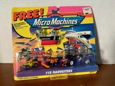 1995 Micro Machines Galoob #18 Harvesters  NEW IN PACKAGE 65020 MICRO MACHINES
