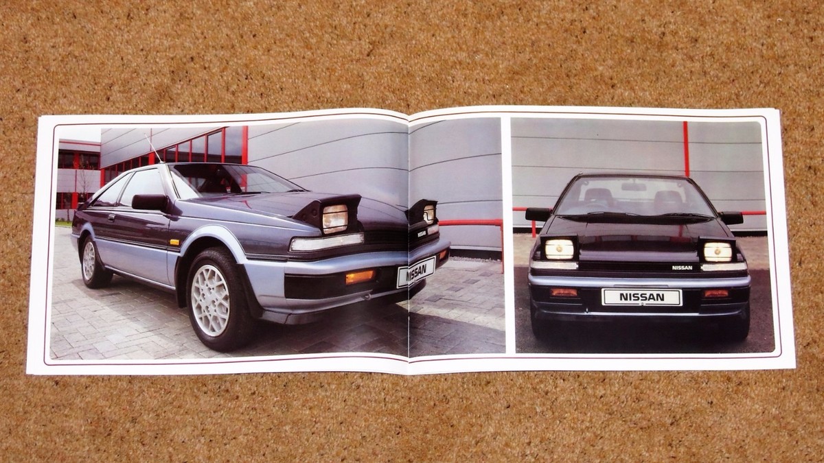 1986 NISSAN SILVIA TURBO ZX & DOHC (S12) Sales Brochure