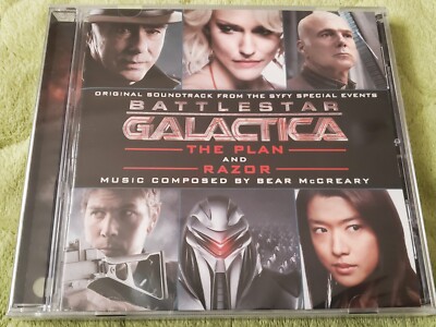 Battlestar Galactica: The Plan / Razor Soundtrack (Sealed)