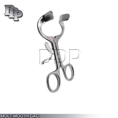 Surgical Mouth Molt Gag Retractor 11cm Dental Anesthesia Ortho Oral Equipment