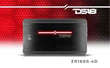 DS18 ZR1600.4D ZR Class D 4 Channel Full Range Car Audio Amplifier 7200 Watt Amp