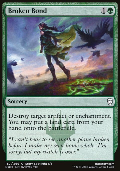 MTG Magic the Gathering Broken Bond (157/296) Dominaria LP