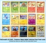 McDonalds 2022 Battle Match Pokemon Single Promo Cards (Select your Choice)