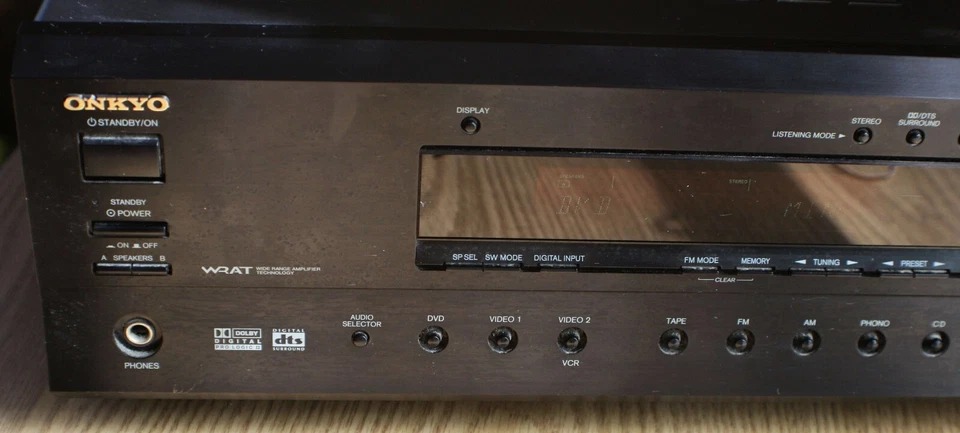 Onkyo AV Receiver TX-DS494 Home Surround Sound Theater Stereo System, No Remote - Image 3 of 4