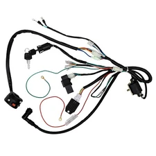 Wiring Harness CDI Rectifier w/ Light Wire for 50cc 125cc Pit Bike SSR CRF50 SDG