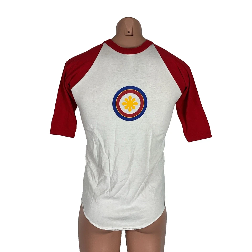 Camisa De Colección Años 80 90 KATIPUNAN UC RIVERSIDE Rojo/Blanco Estilo Béisbol Club Juvenil L Foto 2 de 4