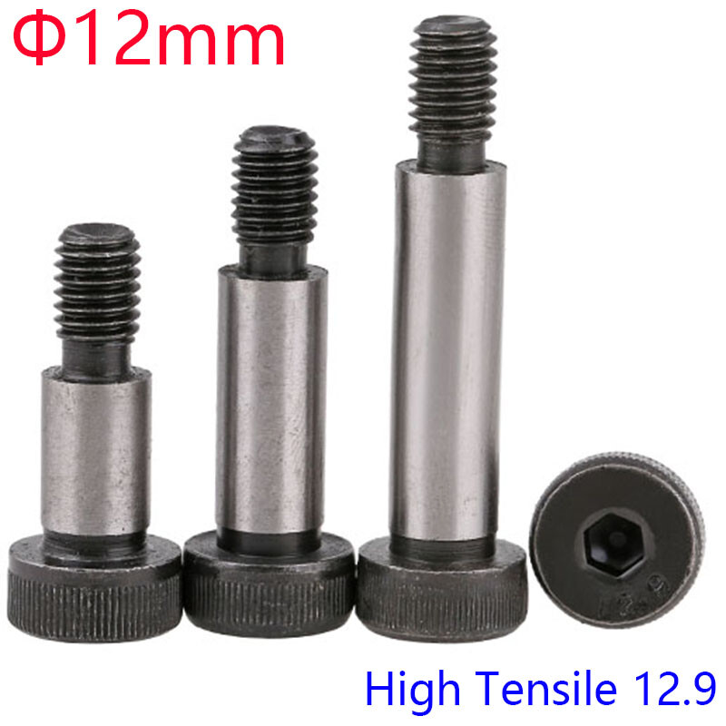D12 (M10 x 1.5mm) Socket Head Shoulder Bolt Stripper Screw High Tensile 12.9