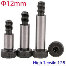 D12 (M10 x 1.5mm) Socket Head Shoulder Bolt Stripper Screw High Tensile 12.9