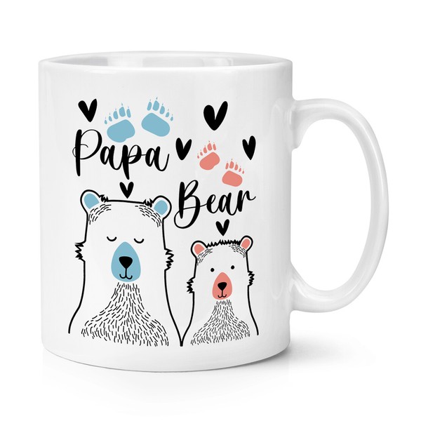 Papa BäR 10Oz Becher Tasse Papa Opa Vatertag Weltbester Liebe Geburtstag-image