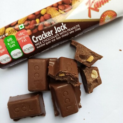 Cracker Jack Milk Chocolate With Peanuts Bar Candy Deco Party
