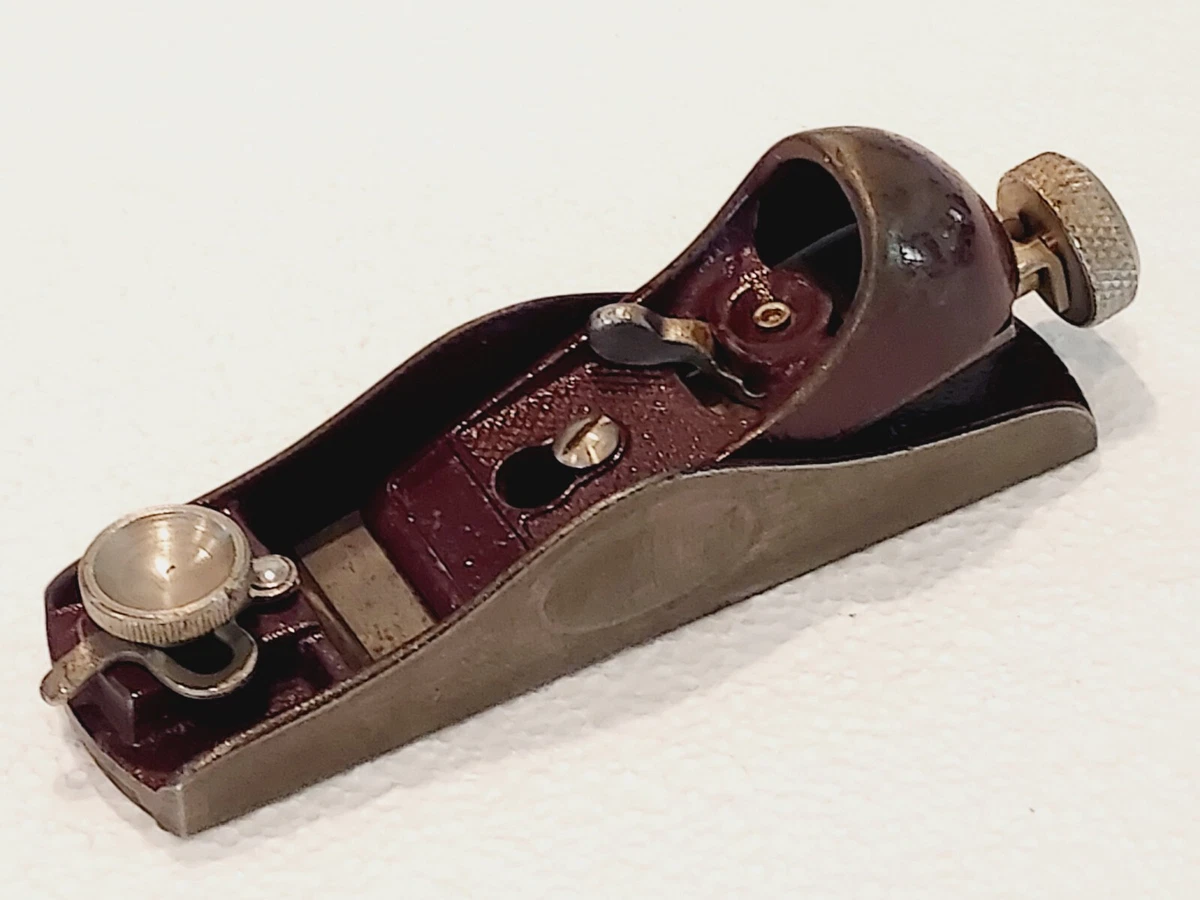 stanley 60 1 2 low angle block plane wood planer old tool good condition