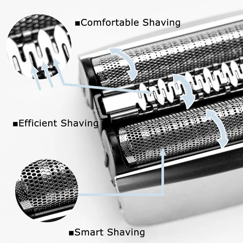 Braun 83M Testina di rasatura confezione combinata per Series 8 - pellicola di taglio e blocco lame - Foto 11 di 13