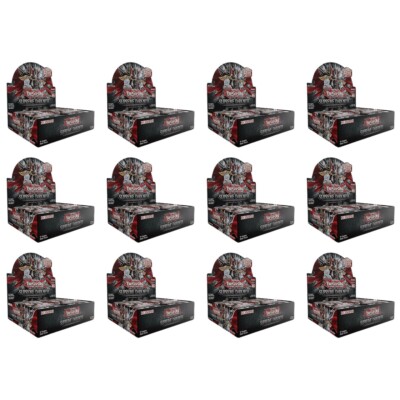 Yugioh Supreme Darkness Booster CASE (12 Boxes) Factory Sealed New