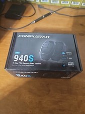 COMPUSTAR PRO 940S KEYLESS ENTRY REMOTE START SYSTEM.