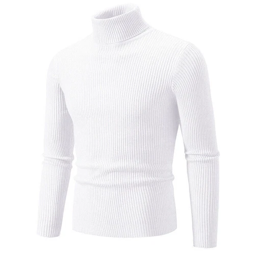 Herren Pullover Rollkragenpullover Männer Strickwaren Winter Langarm Strickpullover - Bild 38 von 38