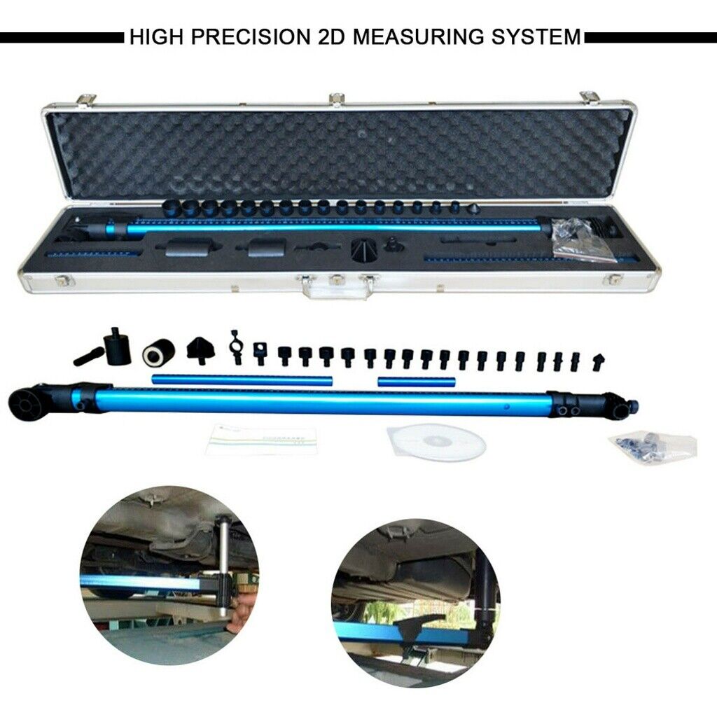 Details zu  2D Measuring System Auto Body Frame Machine Repair Tool Kit 20-340mm scale DHL Niedrigster Preis des neuesten Produkts