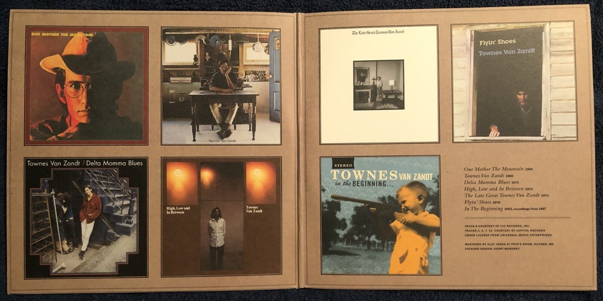 The Best Of Townes Van Zandt Vinyl LP Record Fat Possum