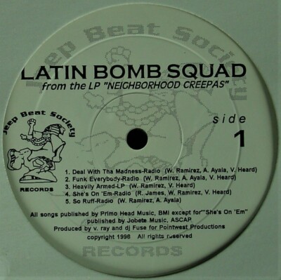 洋楽 NEIGHBORHOOD CREEPAS / latin bomb squad hqdefault.jpg