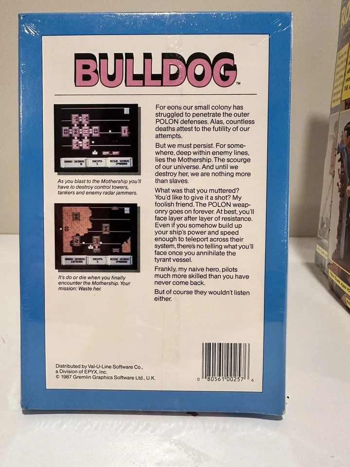 Bulldog / Val-U-Line+EPYX / Commodore 64/128 Factory Sealed NIB New - Image 2 of 4