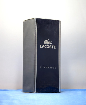 Elegance Lacoste Eau De Toilette Spray 3 fl oz - Made in UK - New & Sealed