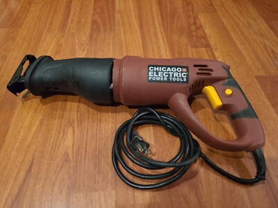 Chicago Electric 6 Amp Reciprocating Saw Corded