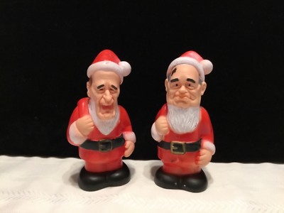Lot of 2 Vintage President George Bush & Gorbachev Rubber Squeak Santa ...