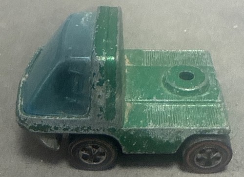 Vintage Green 1969 Hot Wheels Redline Heavyweights Racing Truck Cab Only *READ - 第 1/14 張圖片
