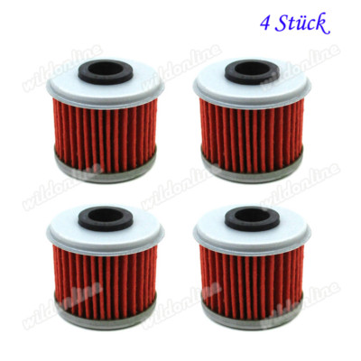 Filtro Olio Motore Rosso Per Honda CRF E Husqvarna – Compatibile Con CRF250X, CRF450R, TRX450R - 4