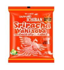 (5 Pack) SAPPORO ICHIBAN Japanese Sriracha Yakisoba Instant Ramen Noodle, 102g