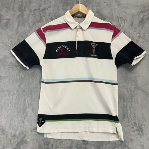 Harlekins offizielles Merchandise Training Poloshirt Größe Small - Bild 1 von 12