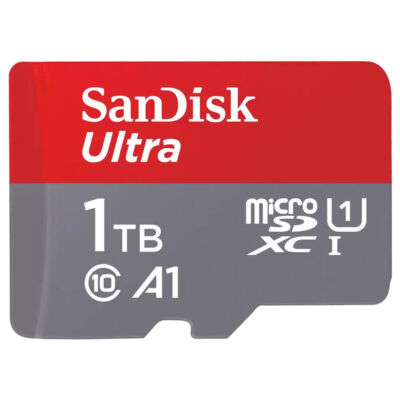 未使用　SanDisk microSD 1TB UHS-I U1 Class10 SanDisk 1TB Ultra microSDXC UHS-I Memory Card with Adapter for