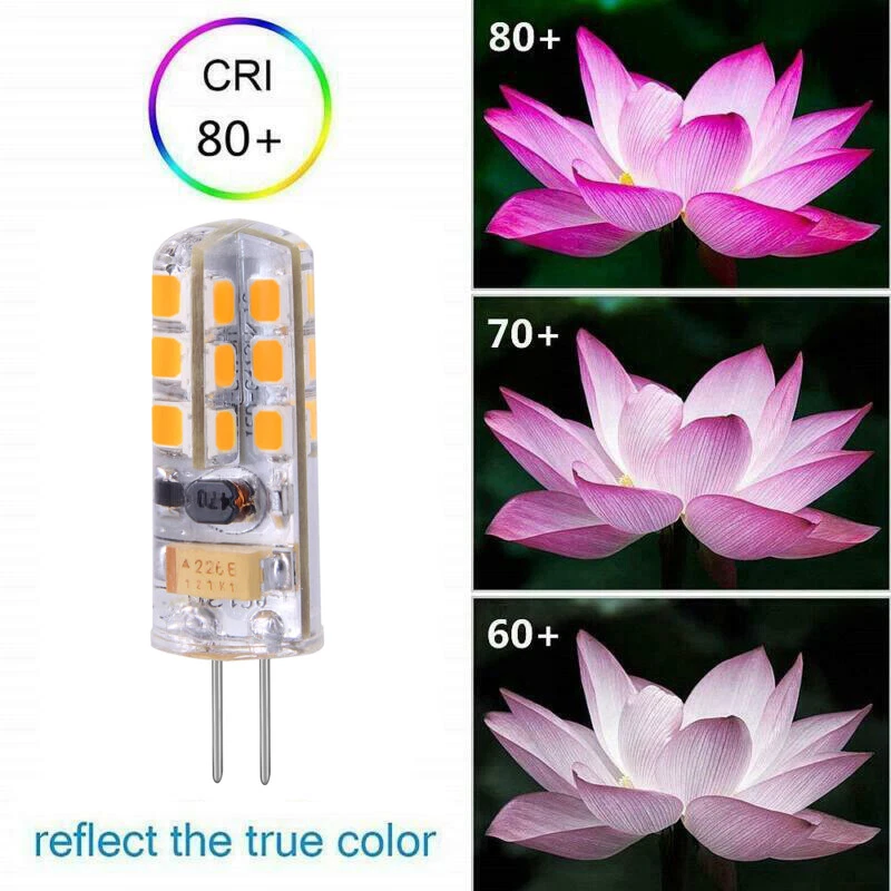 10x G4 LED 3W AC 12V lamp pin base bulb bulb warm white 2835 LED SMD - Image 3 of 4