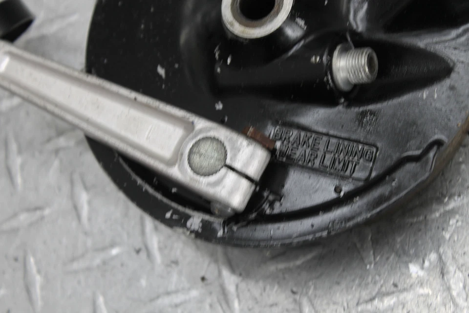 Suzuki TS100 1980 montaje de tambor de freno delantero 54210-48502 Foto 4 de 4