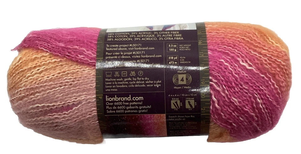 Chal marca León en hilo de bola "Community Coral" 1 madejas #1958 Foto 4 de 4